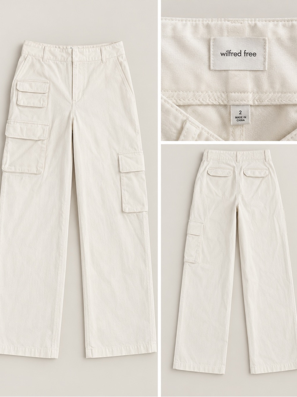 Wilfred Free Picture Cargo – Cream
